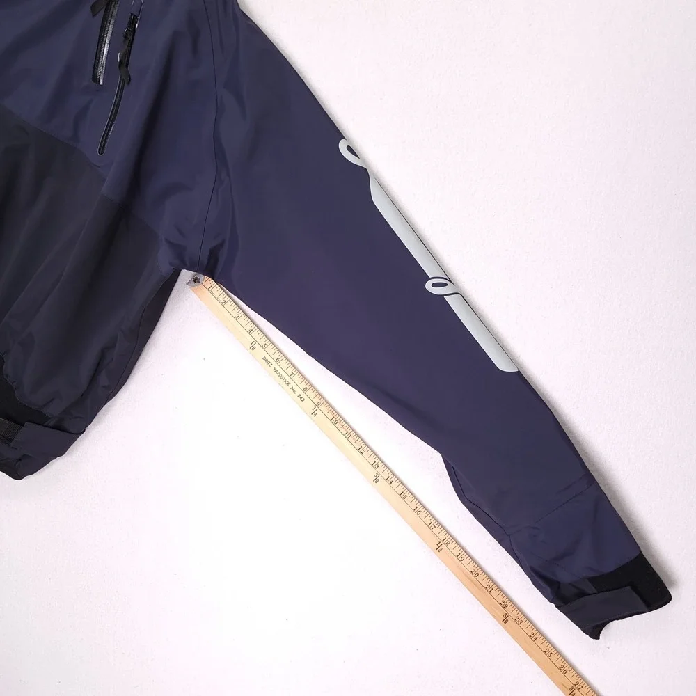 Lamiglas Navy Blue Quarter Zip Surf Top Fishing Wading Jacket Pullover Mens M